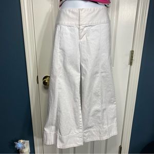 Spacegirlz Wide Leg Capri Cropped Pants Y2K 90s